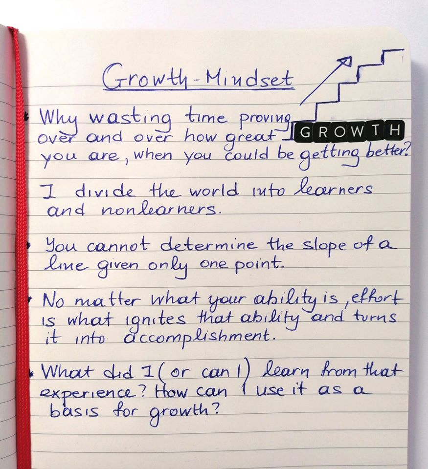 Growth Mindset Quotes from Carol Dweck's Book MIndset: The New Psychology of Success